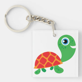 Awesome Turtle Key Ring