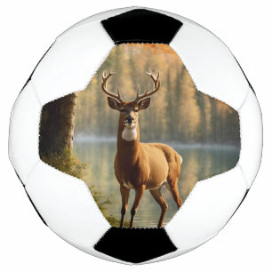 Awesome Twelve Point Buck in Autumn Waters Football