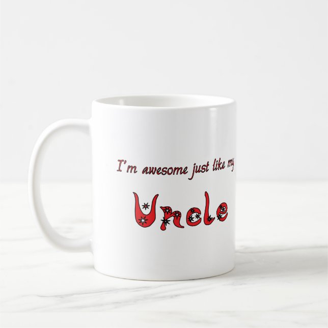 Awesome Uncle Coffee Mug (Left)