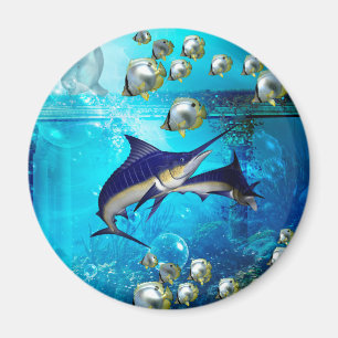 Awesome underwater world magnet