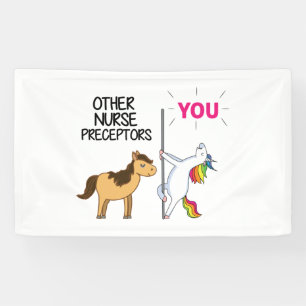 Awesome Unicorn Gift  For Nurse Preceptor   Banner