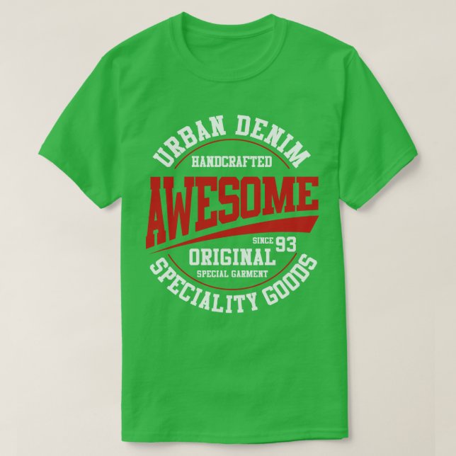Awesome Urban Denim  T-Shirt (Design Front)