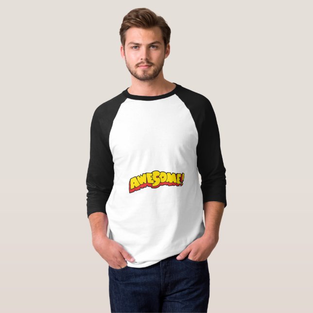 "Awesome Vibes Tee" T-Shirt (Front Full)