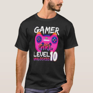 Awesome Video Games Controller Level 10 Unlocked G T-Shirt