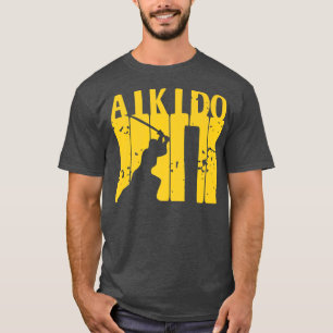 Awesome Vintage Aikido Designs Present Gift Premi T-Shirt