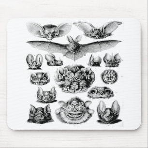 Awesome Vintage Bat Mouse Pad