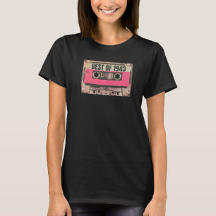 Awesome Vintage Mix Album Tape Best Of 1943 Retro  T-Shirt