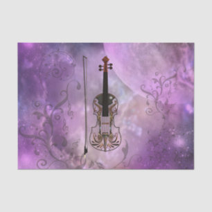 Awesome violin tissue paper