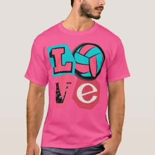 Awesome Volleyball Sports Design T-Shirt