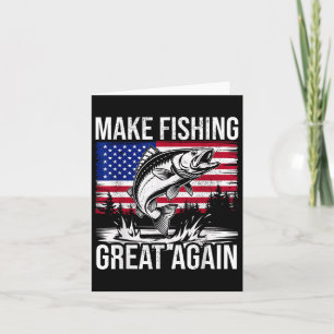Awesome Vote Republican 2024 Apparel Funny Fishing Card