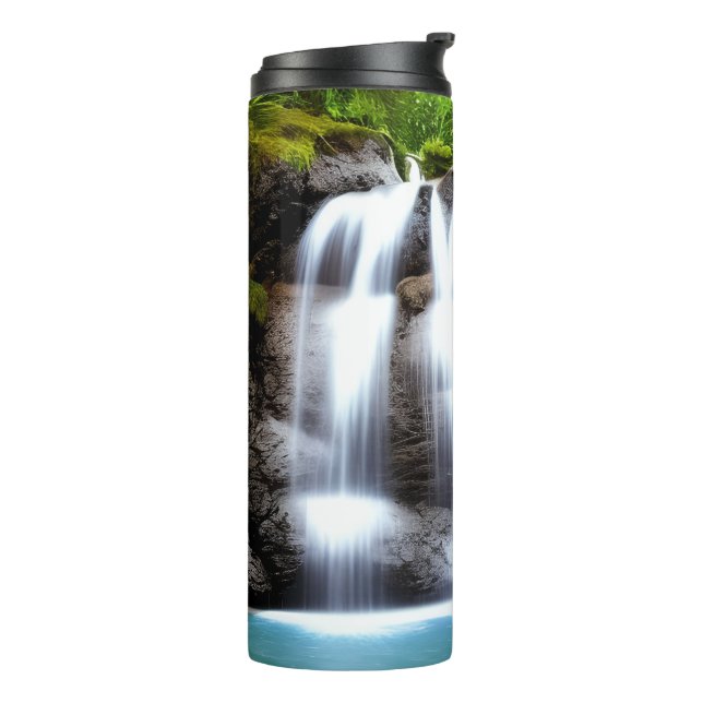 Awesome waterfall Thermal Tumbler (Rotated Left)