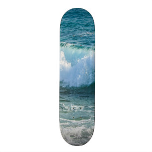 Awesome Wave sea shore nautical ocean Skateboard