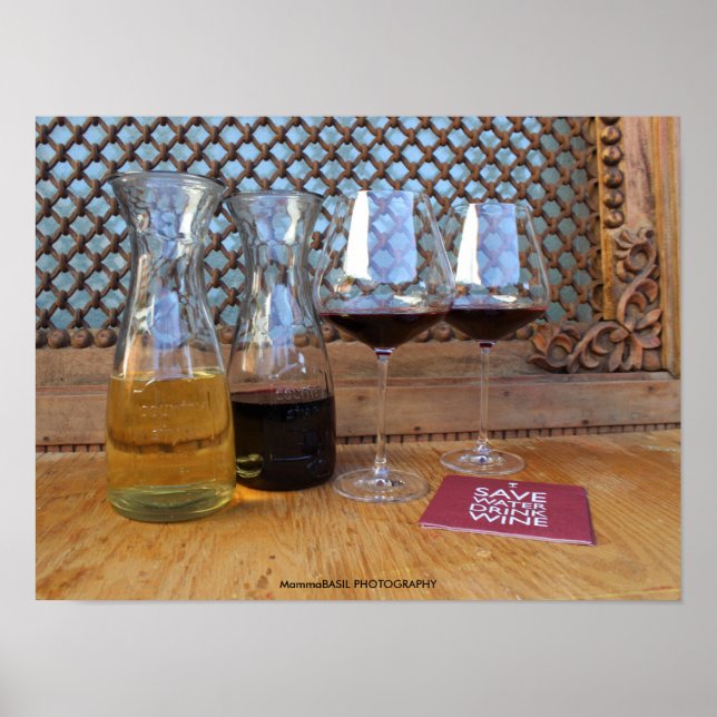 Awesome Wine Poster! Poster (Front)