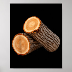 Awesome Wooden Log Costume For Adults And Kids  Poster