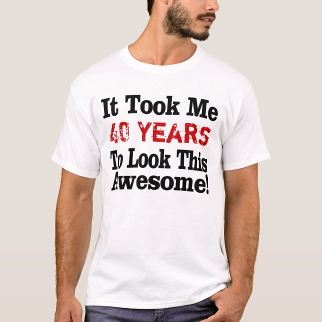 Awesome Years Old T-Shirt (Front)
