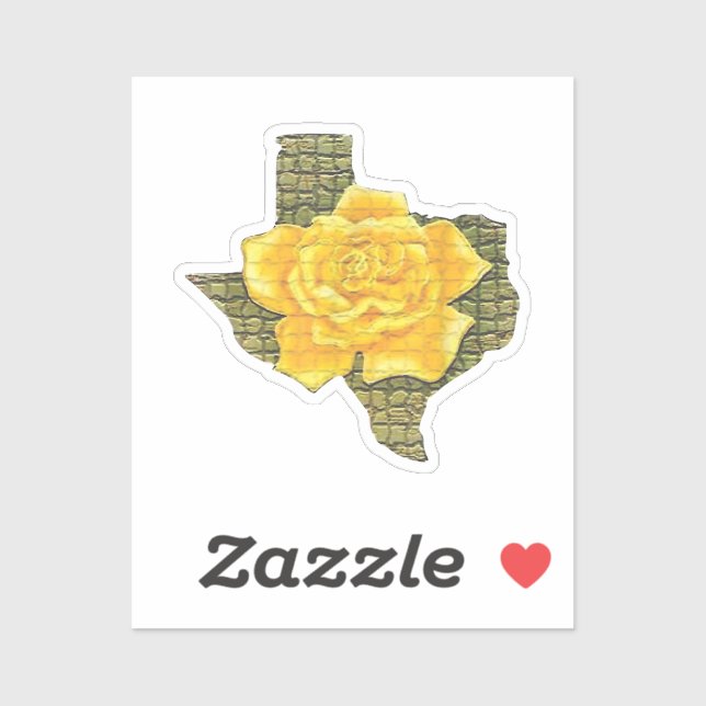 Awesome Yellow Rose Of Texas Pattern Flower  (Sheet)