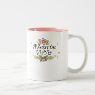 Awesome YiaYia T-Shirt Two-Tone Coffee Mug