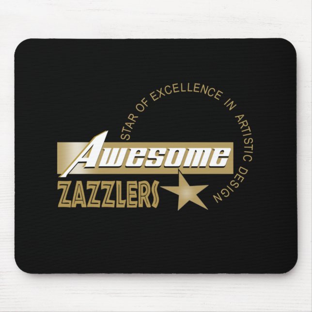 Awesome Zazzlers Mousepad (Front)