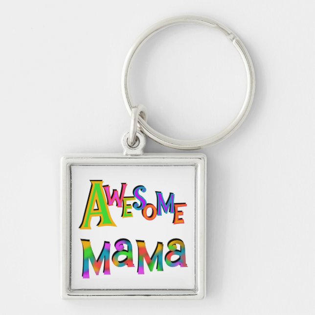 awesomemama.png key ring (Front)