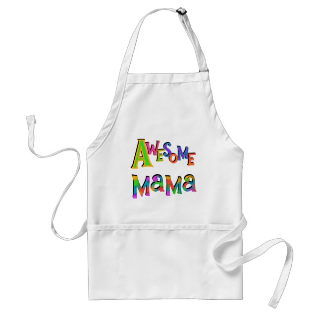 awesomemama.png standard apron (Front)