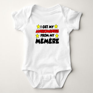 Awesomeness From Memere Baby Bodysuit