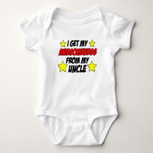Awesomeness From Uncle Baby Bodysuit