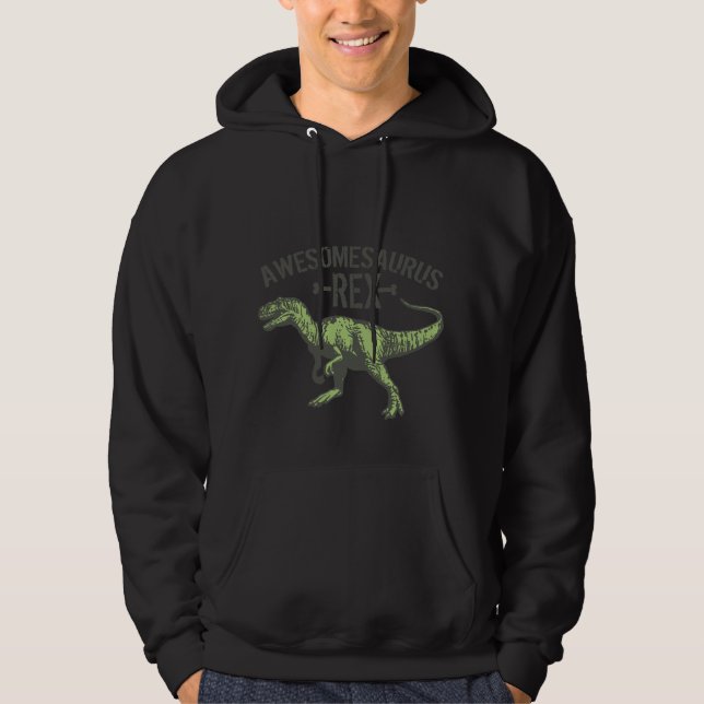 Awesomesaurus Rex Hoodie (Front)