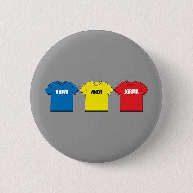 Awesometown 6 Cm Round Badge (Front)