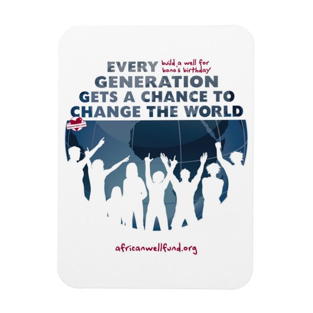 AWF Bono's Birthday Magnet (Vertical)