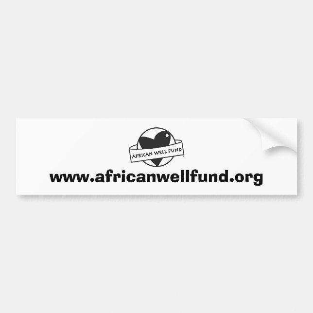 AWF bumpersticker Bumper Sticker (Front)