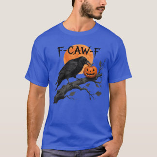 awF Crow Bird Raven Gothic Cawing Grunge Scary Pum T-Shirt