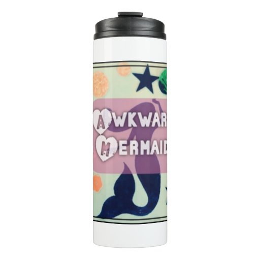 Image of awkward mermaid Thermal Tumbler