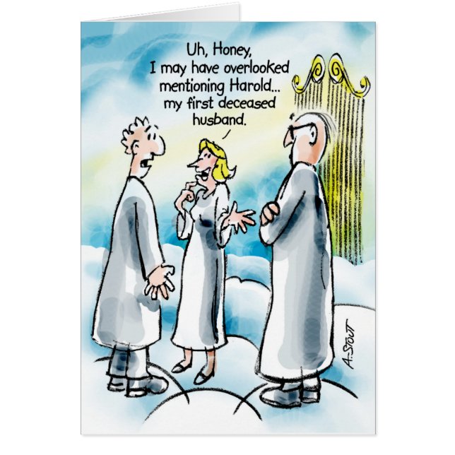 Awkward moment in Heaven! (Front)