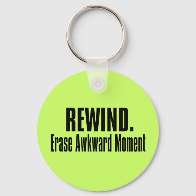 Awkward Moment. Key Ring (Front)