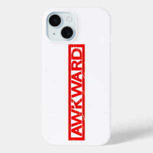 Awkward Stamp iPhone 15 Case