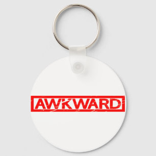 Awkward Stamp Key Ring