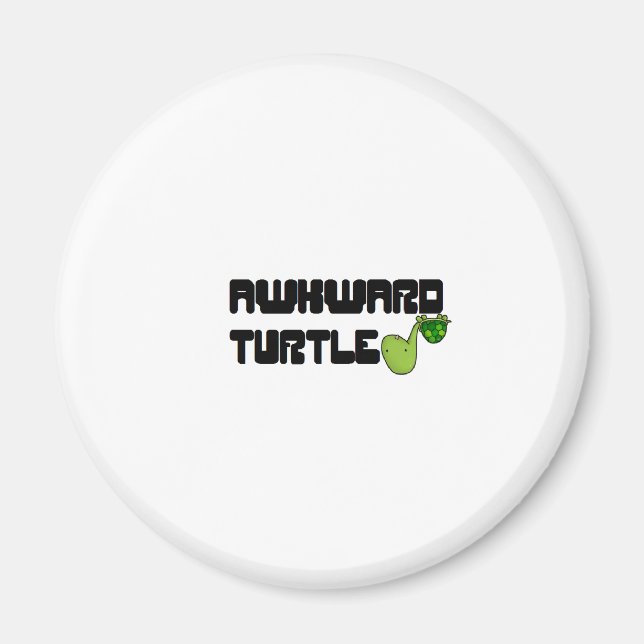 Awkward turtle magnet (Front)