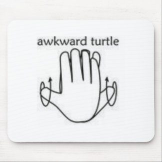 awkward turtle mouse mat