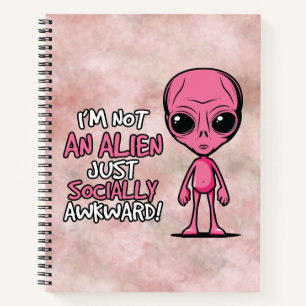 Awkward Visitor Notebook