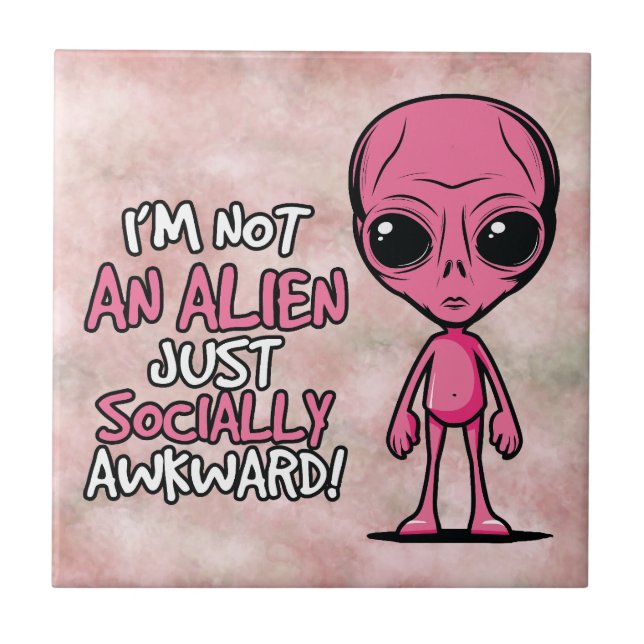 Awkward Visitor Tile (Front)