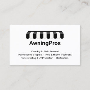 Awning Cleaner Business Card