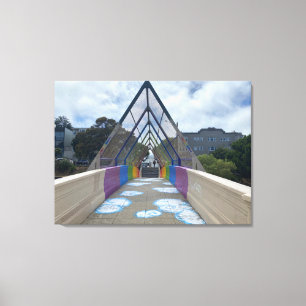 aWorld2Celebrate: Dolores Rainbow Canvas Print