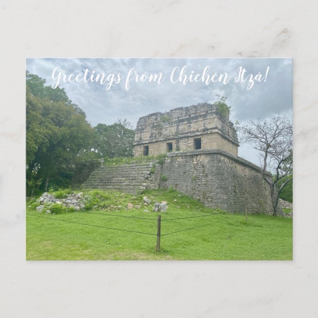 aWorld2Celebrate: Greetings from Chichén Itzá! Postcard (Front)