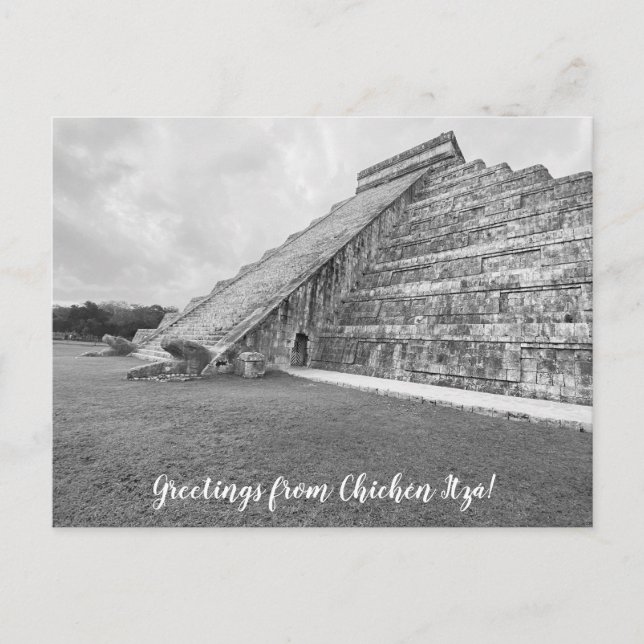aWorld2Celebrate: Greetings from Chichén Itzá!  Postcard (Front)