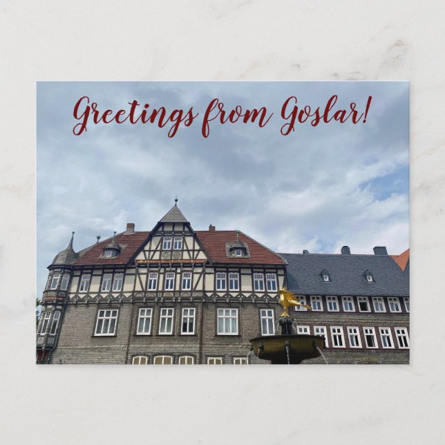 aWorld2Celebrate: Greetings from Germany! Postcard (Front)