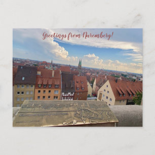 aWorld2Celebrate: Greetings from Nuremberg! Postcard