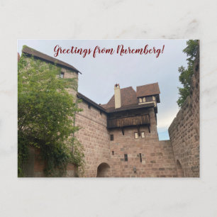aWorld2Celebrate: Greetings from Nuremberg! Postcard