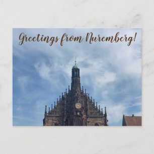 aWorld2Celebrate: Greetings from Nuremberg! Postcard