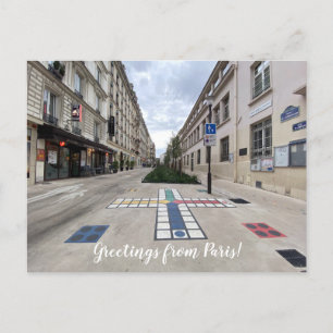 aWorld2Celebrate: Greetings from Paris! Postcard