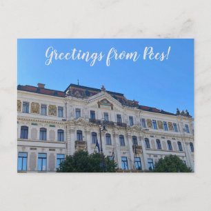 aWorld2Celebrate: Greetings from Pécs! Postcard